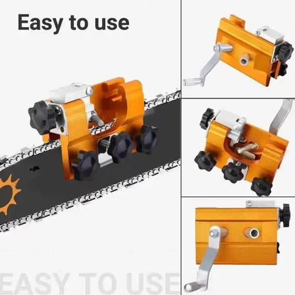 Affûteur de Chaîne Tronçonneuse Professionnel Portable Ajustable 4