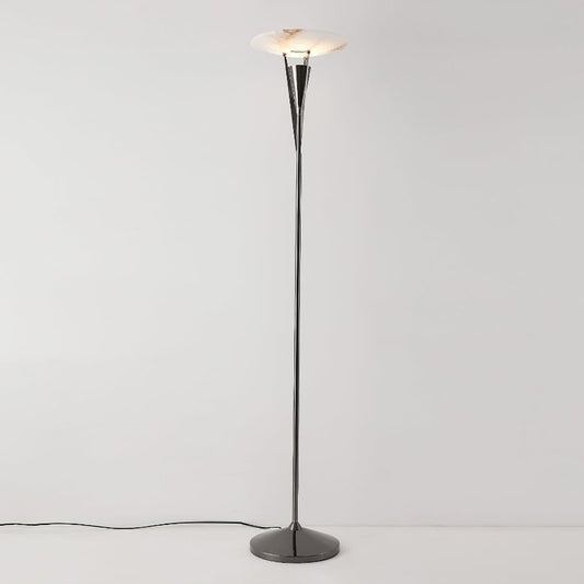 Lampe de Sol Élégante avec Base Rondement Décorative - Foivo