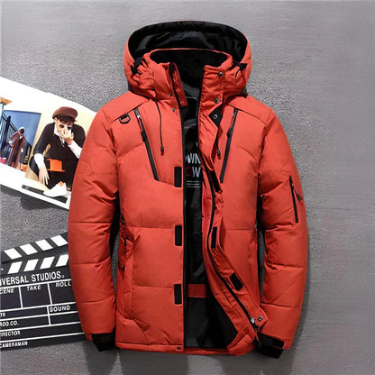 Veste Hiver Chaude pour Hommes | Doublure Polaire et Poches Pratiques - Foivo