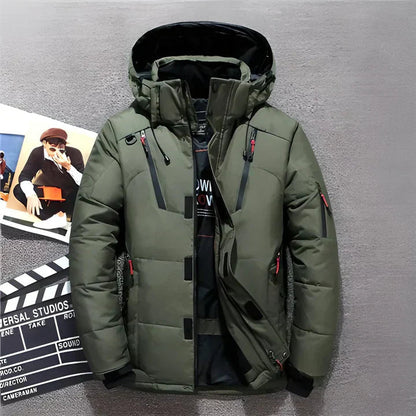 Veste Hiver Chaude pour Hommes | Doublure Polaire et Poches Pratiques