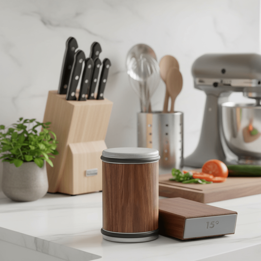 Aiguiseur de couteaux Compact Pratique Usage professionnel - Foivo