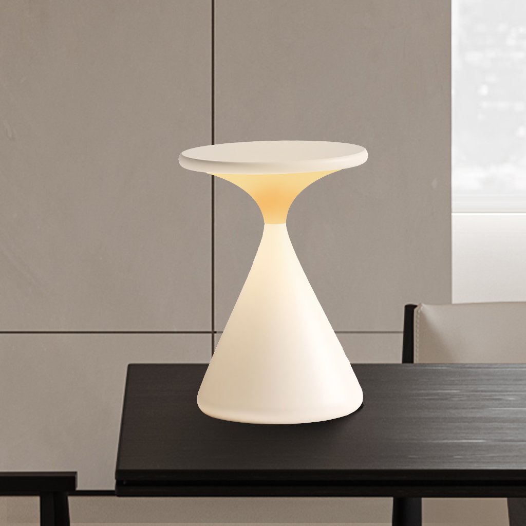Lampe de bureau en verre Raffinée