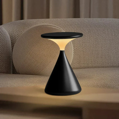 Lampe de bureau en verre Raffinée