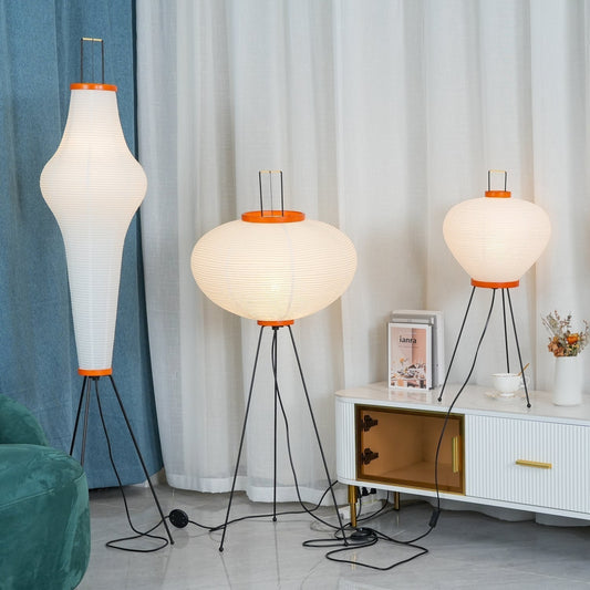 Lampe en Papier de Riz - Déco Simple et Élégante - Foivo