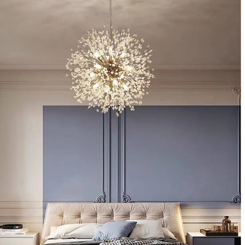 Luminaire Suspendu Cristal Élégant - Foivo