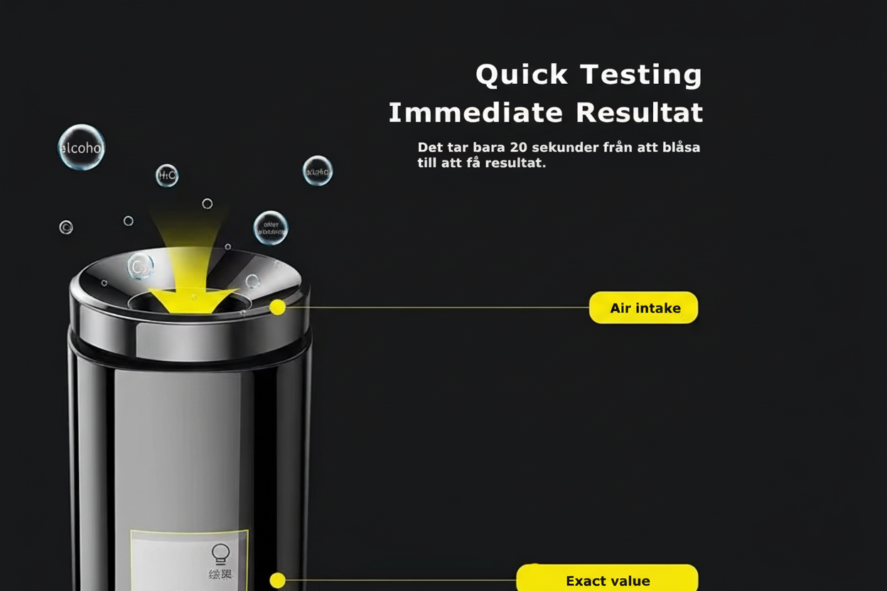 Alcootest Portable Rechargeable Sans Contact 2