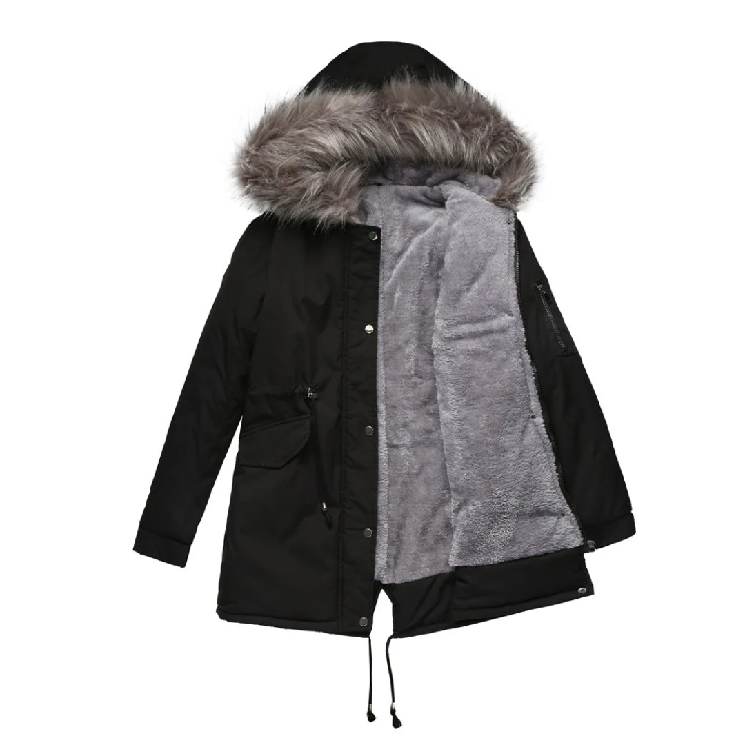 Manteau d'Hiver Élégant pour Femmes | Douillet et Imperméable