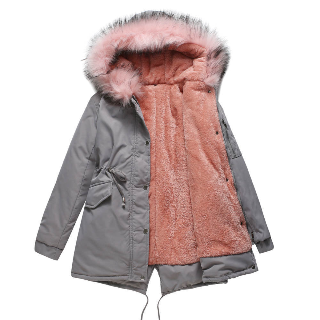 Manteau d'Hiver Élégant pour Femmes | Douillet et Imperméable
