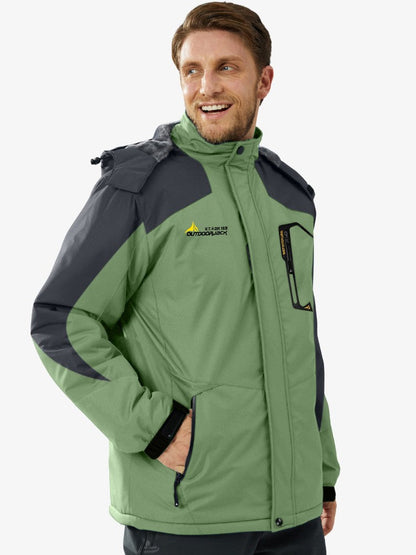 Veste Ski Homme Imperméable Élégante Hiver