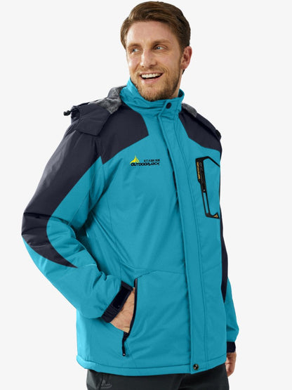 Veste Ski Homme Imperméable Élégante Hiver