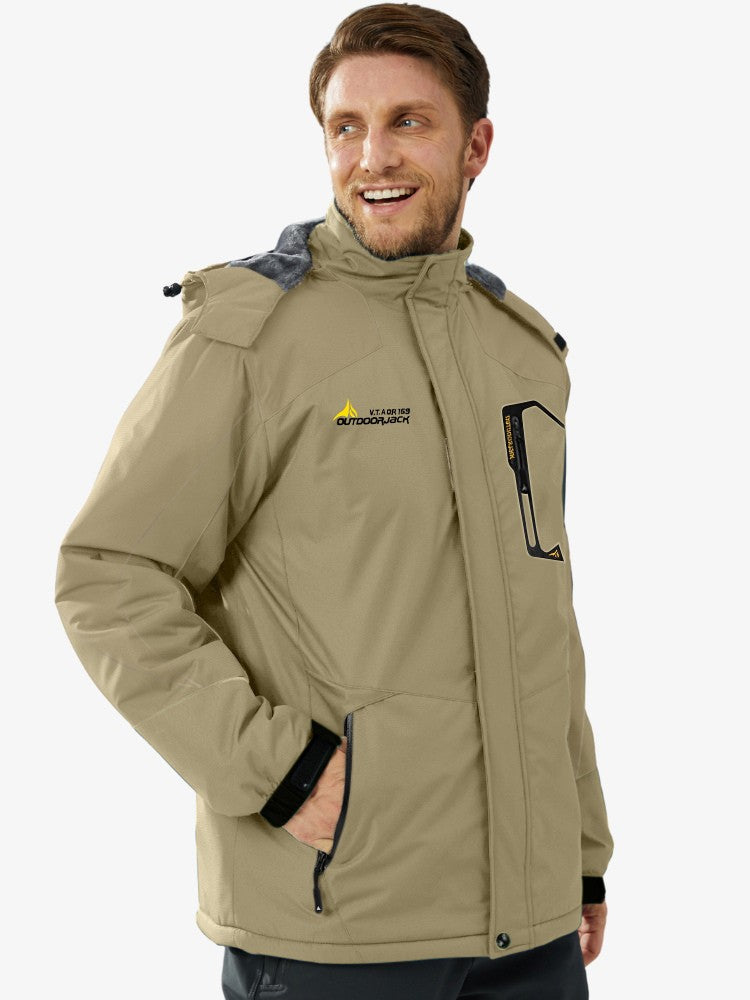 Veste Ski Homme Imperméable Élégante Hiver