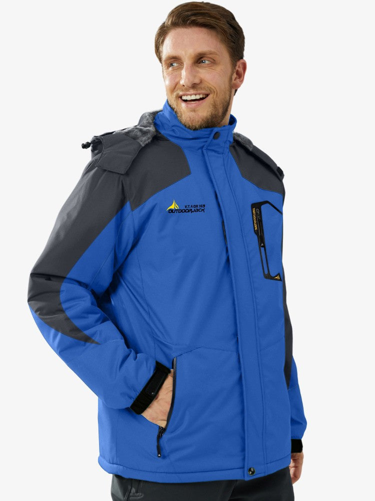 Veste Ski Homme Imperméable Élégante Hiver