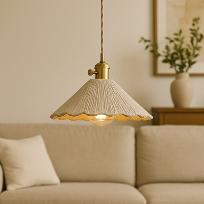 Lampe Suspendue Béton Brut Chic