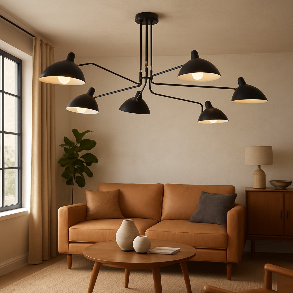 Lampe Plafond Design Élégant et Chaude - Foivo