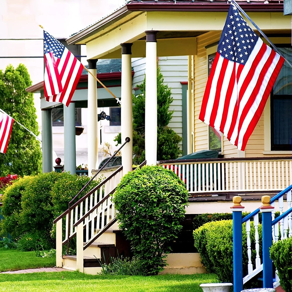 Drapeau États-Unis Extérieur Résistant Polyester Rivets Métal - BlxckFR