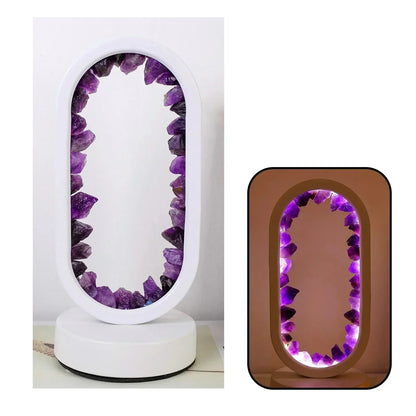 Lampe Améthyste Décorative Chaleureuse
