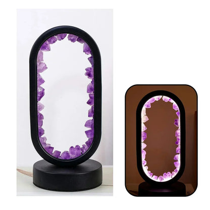 Lampe Améthyste Décorative Chaleureuse