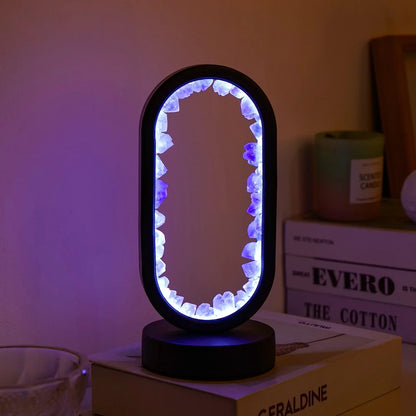 Lampe de Cristal Apaisante - Élégance Naturelle pour Ambiance Calme - Foivo