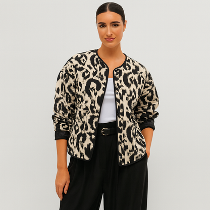 Veste Patchwork Chic Élégante Féminine