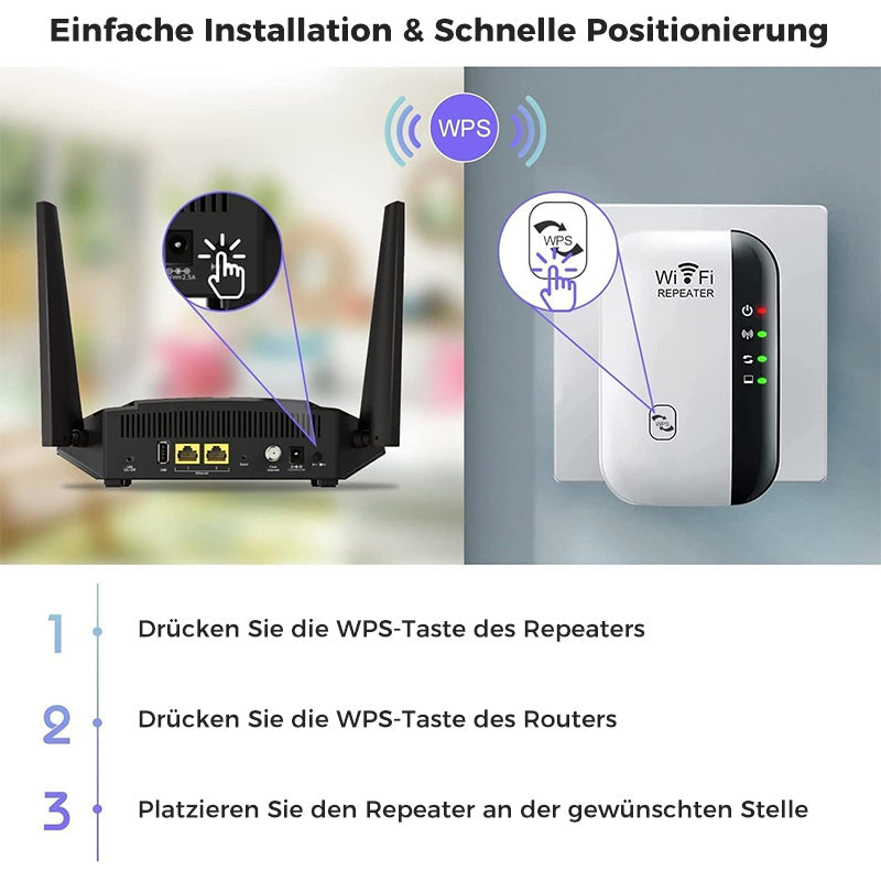 Amplificateur WiFi pour Maison et Bureau 4