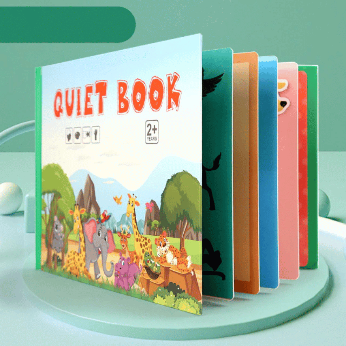 Livre Éducatif Montessori Interactif pour Enfants