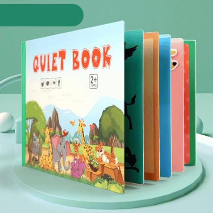 Livre Sensoriel Éducatif pour Tout-Petits