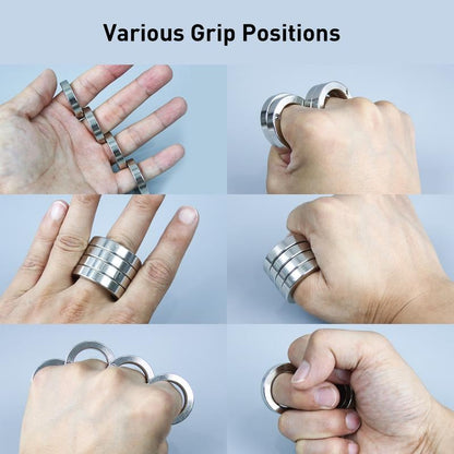 Anneau de Déclenchement Pliable Compact pour Gestion du Stress 4