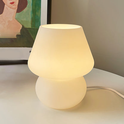 Lampe de Table en Verre Élégant | Style Rustique et Éclairage Chaleureux