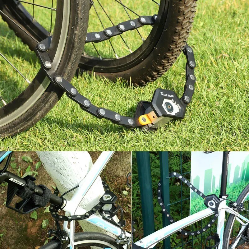 Antivol de Vélo Pliable Compact 1