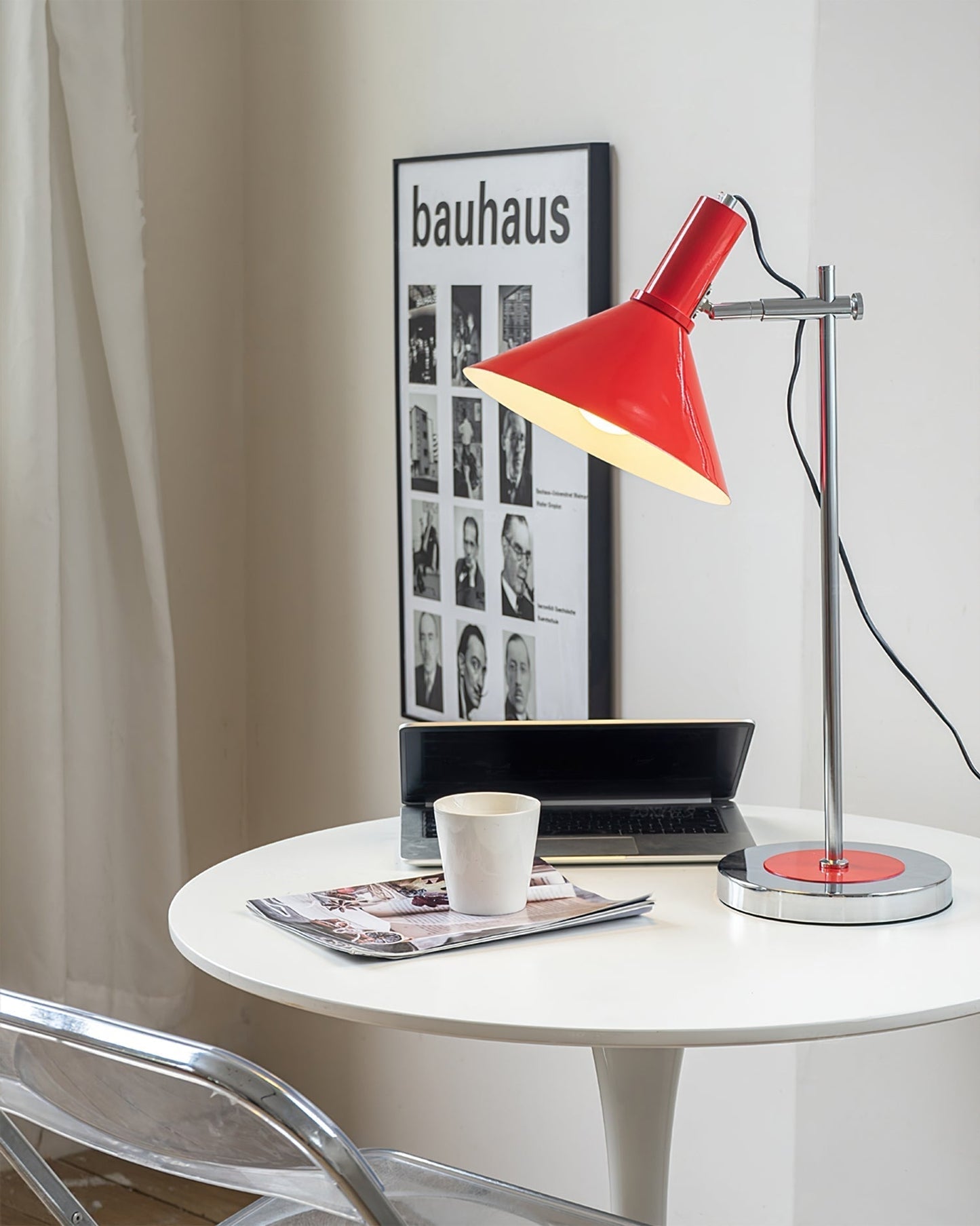 Lampe de Bureau Élégante avec Abat-jour Orientable