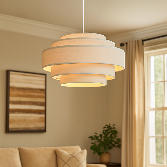 Lampe Suspendue en Verre Dépoli | Éclairage Chaleureux et Intime - Foivo