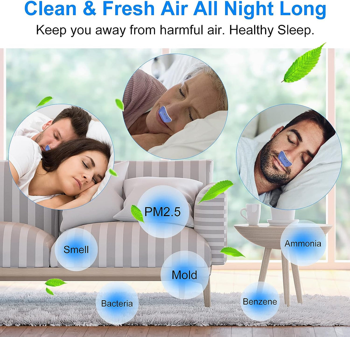 Appareil Anti-ronflement portable pour sommeil, dispositif compact pour utilisation nocturne-accessoires-Oslo France