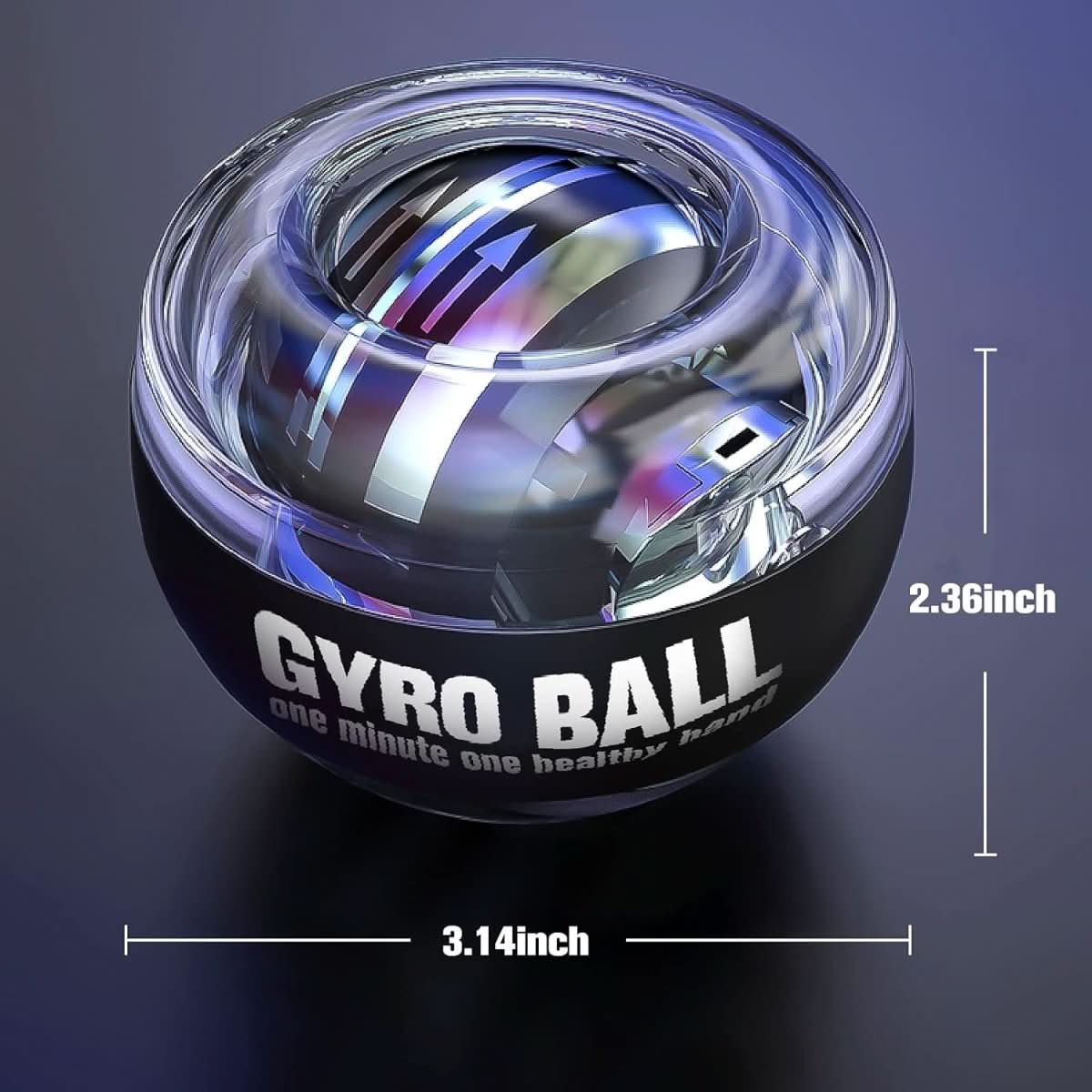 Appareil d'entraînement pour avant-bras avec résistance gyroscopique 5