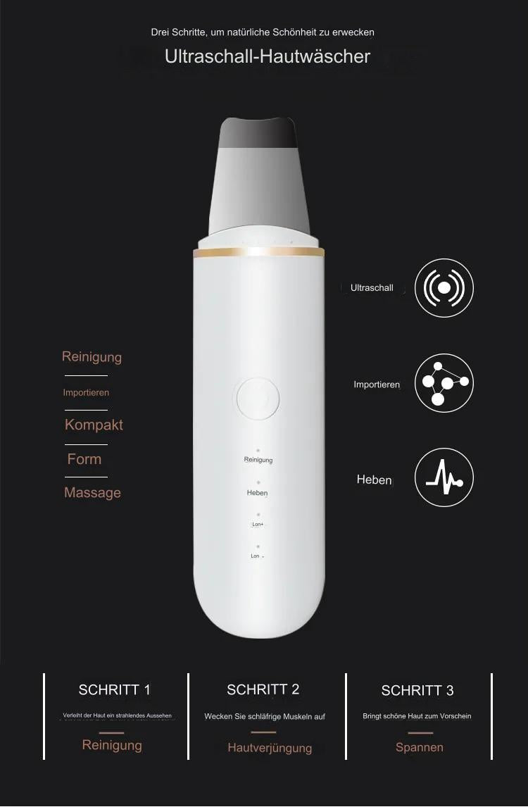 Appareil de Nettoyage Visage Ultrasonique Compact 4