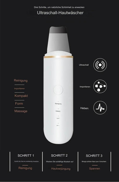 Appareil de Nettoyage Visage Ultrasonique Compact 4