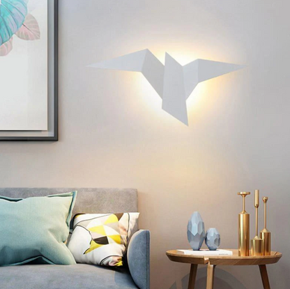 Lampe Murale Élégante Oiseau - Décoration Lumineuse pour Maison