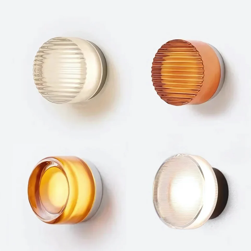 Lampe Murale Élégante en Verre et Métal - Foivo