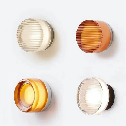Lampe Murale Élégante en Verre et Métal - Foivo