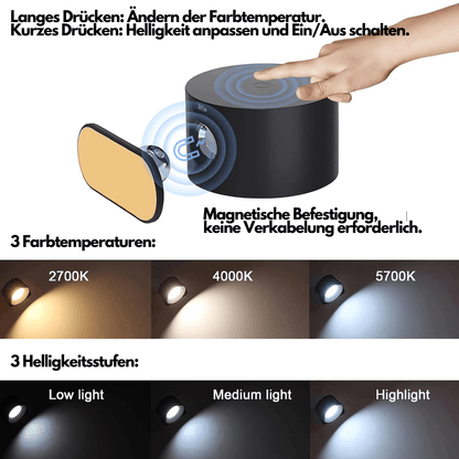 Applique Murale LED Rechargeable Orientable 6