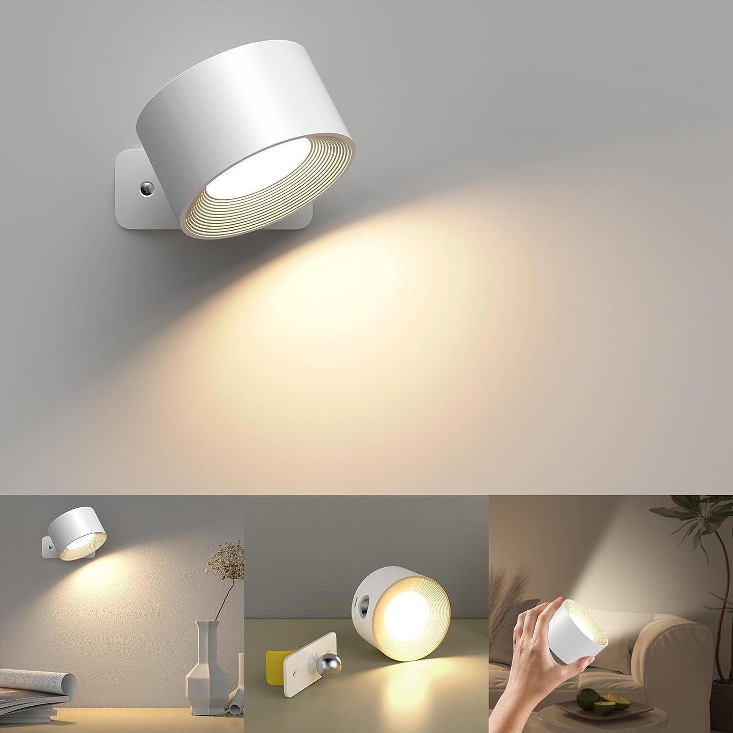 Applique Murale LED Rotative Moderne 1