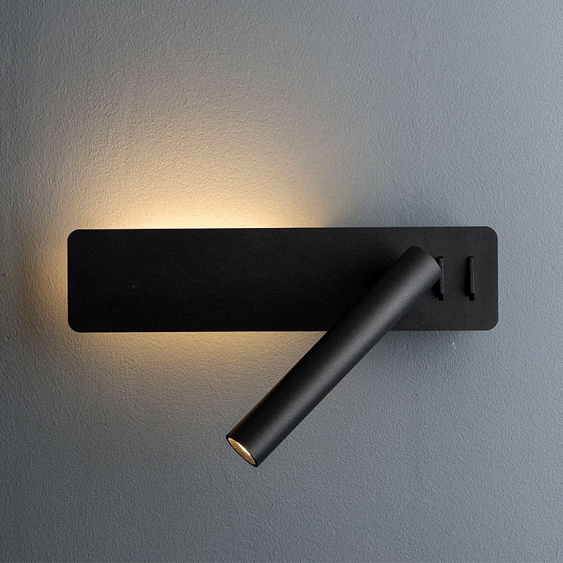 Applique Murale LED Rotative Moderne pour Lecture 1