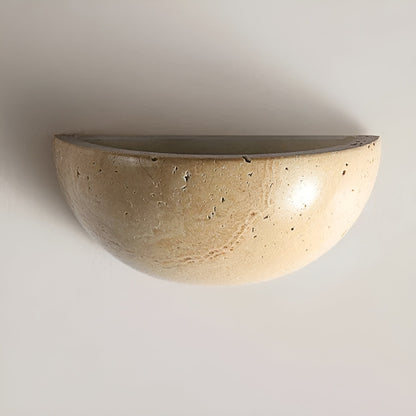 Applique Murale LED Semi-Circulaire Wabi-Sabi 1