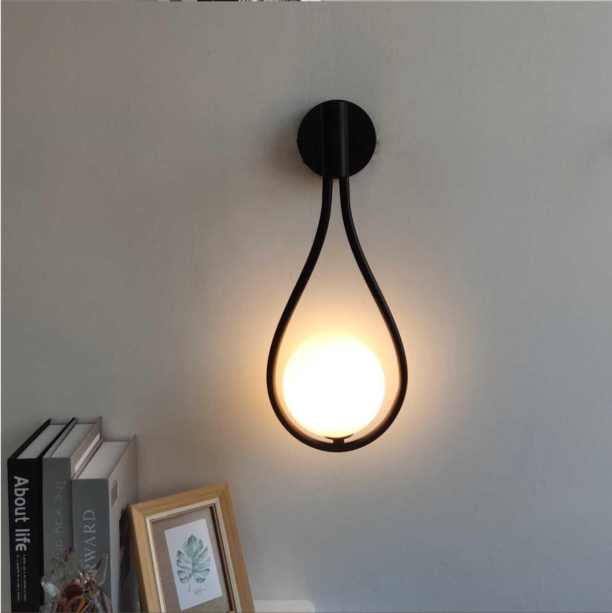 Applique Murale Design Nordique Contemporaine Lumineuse