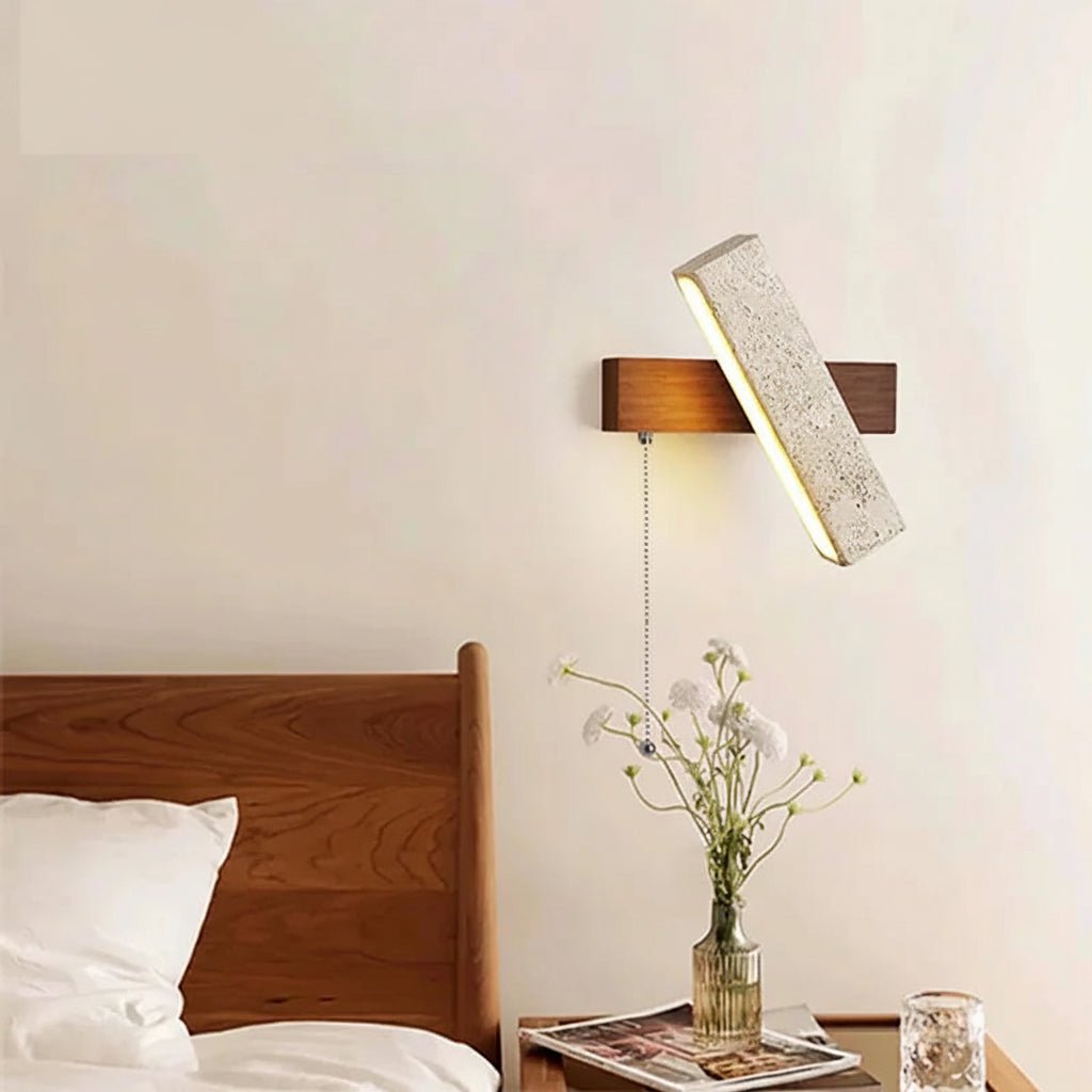 Applique Murale Rotative en Pierre Naturelle 2