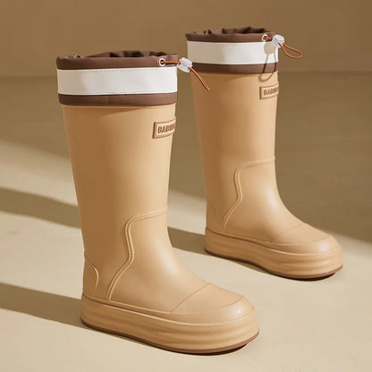 Bottes de Pluie Étanches et Respirantes pour Femme