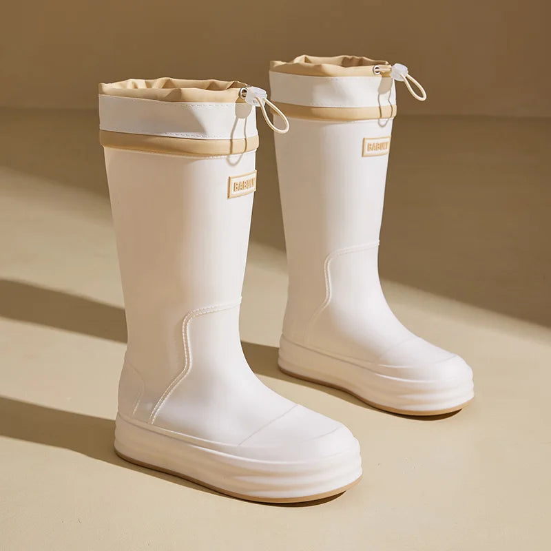 Bottes de Pluie Étanches pour Femmes | Légères et Gripantes en Caoutchouc