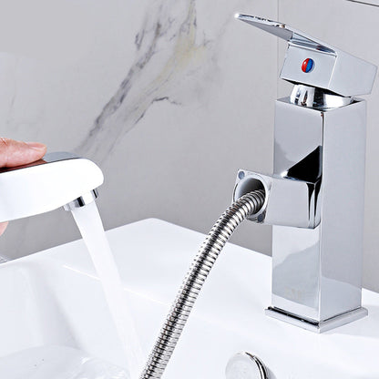 Mélangeur de Bain Design Chromé Moderne