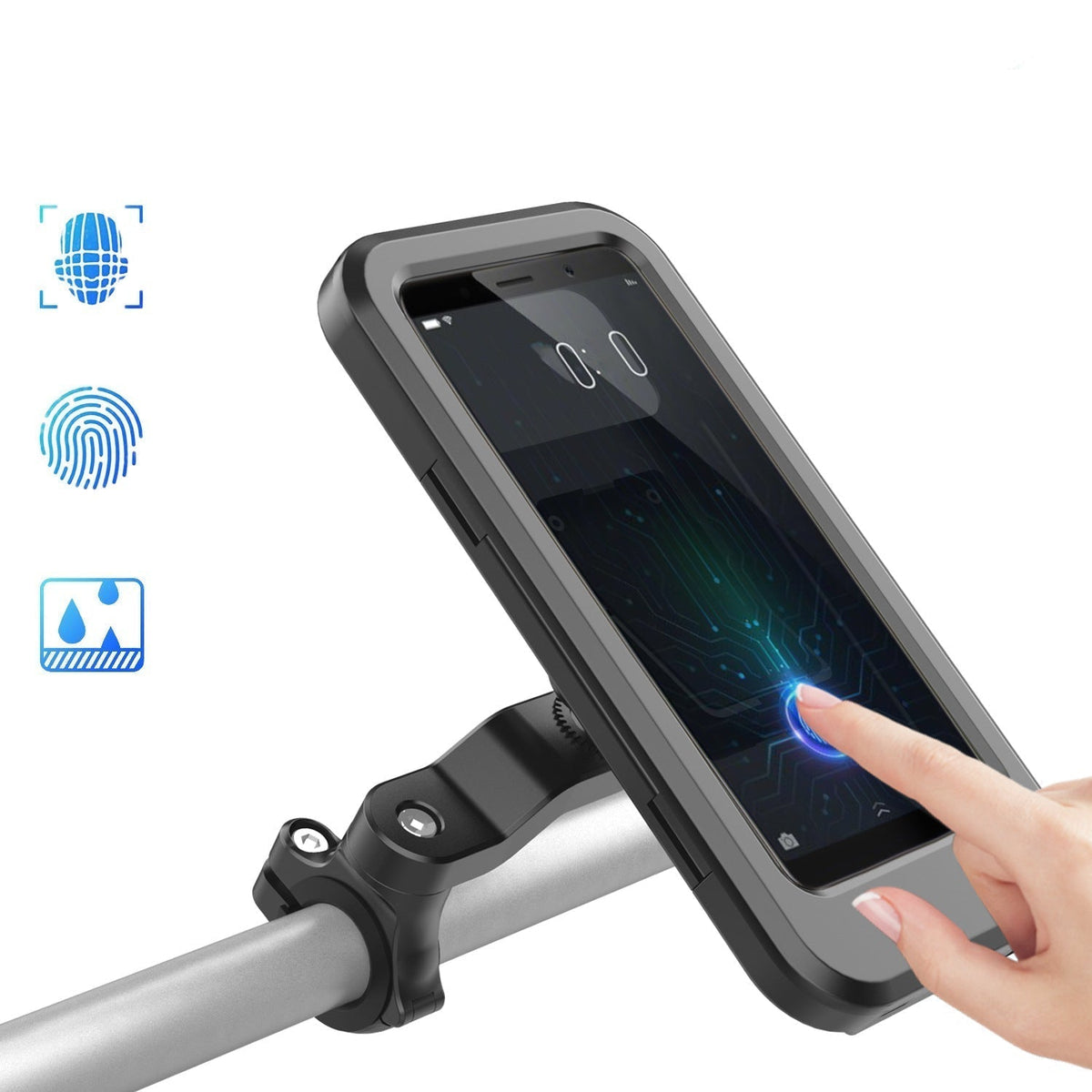 Support Vélo Étanche avec Chargeur USB 15W - Foivo