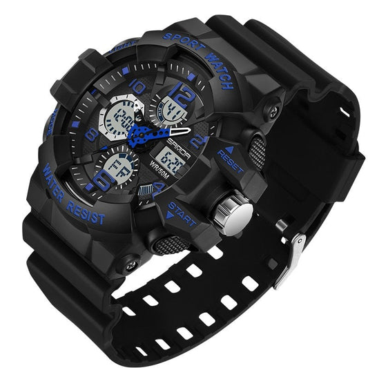 Montre Étanche Sportive Digitale Robuste - Foivo