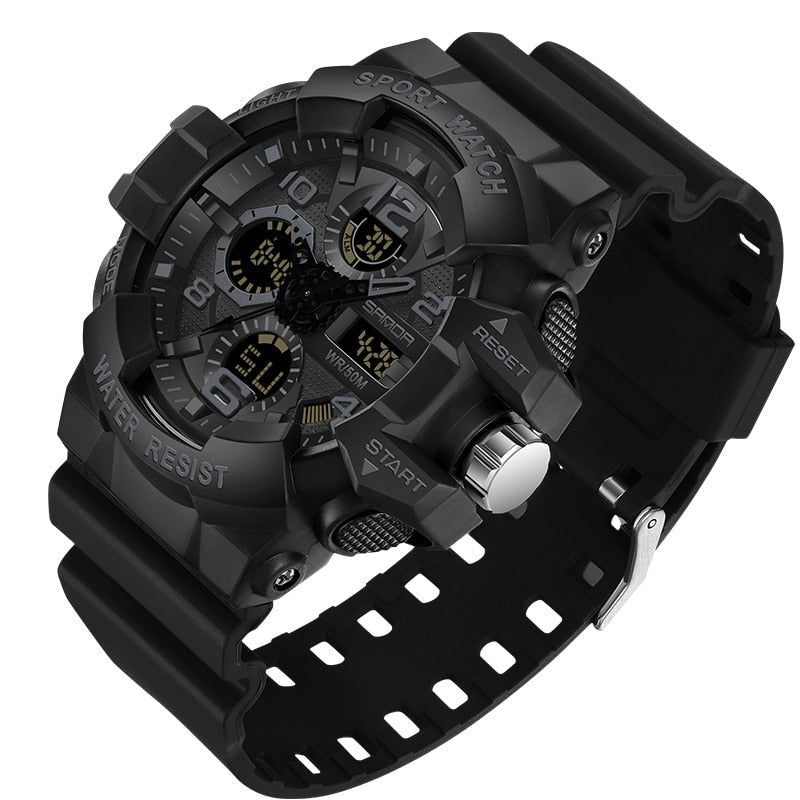 Montre Étanche Sportive Digitale Robuste